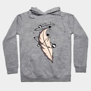 quill planets ,awesome quill space Hoodie